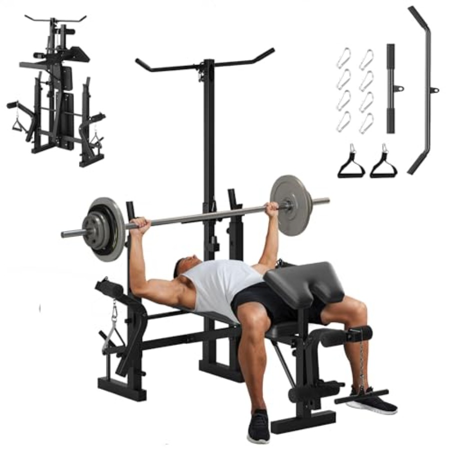 Preacher Curl Pad - Ensemble de bancs de musculation pour
