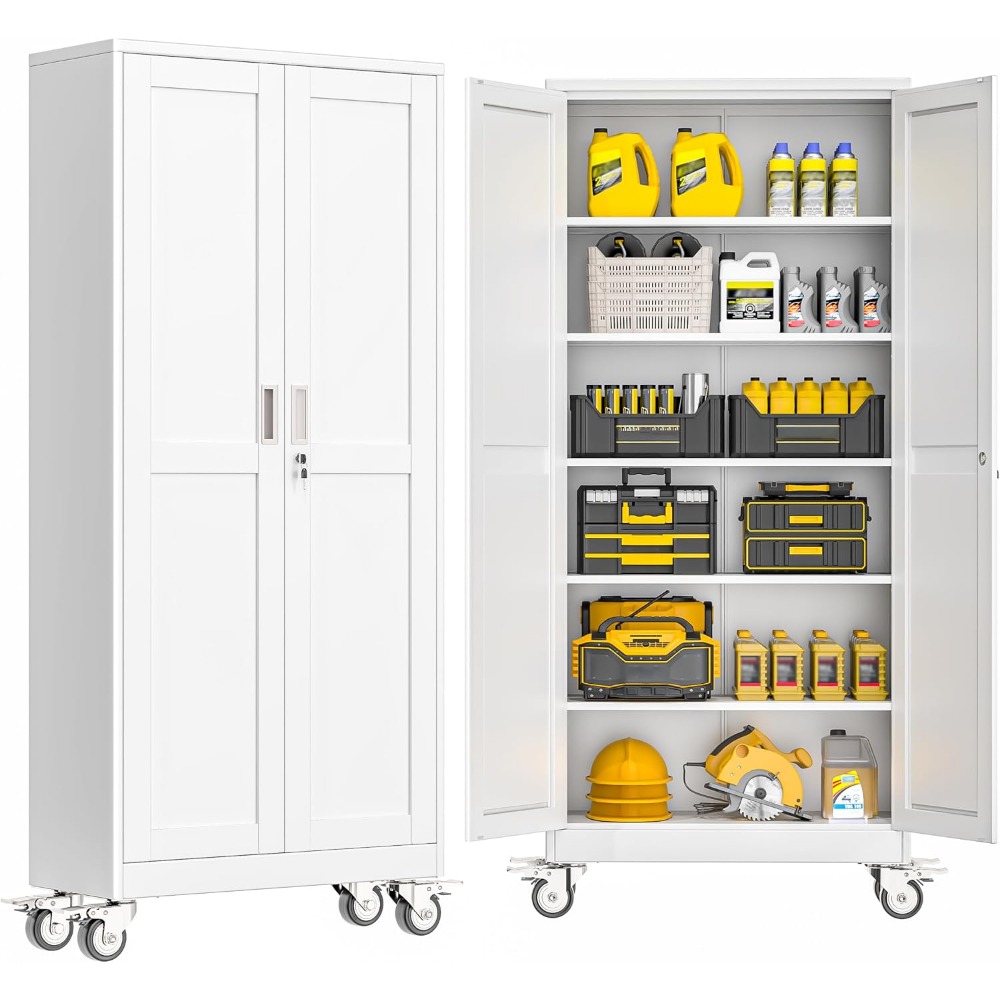 Home Gym In Garage - Armoire à outils en acier verrouillable