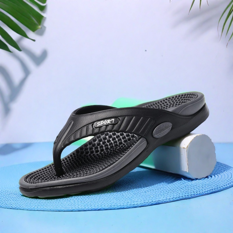Home Gym Outdoor - Tongs d'été pour hommes, antidérapantes, légères,