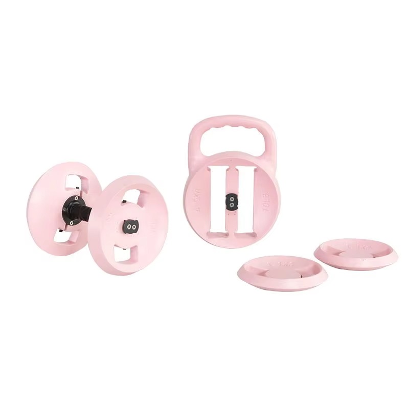 Home Gym Kettlebells - Ensemble d'haltères Kettlebell réglables en ciment