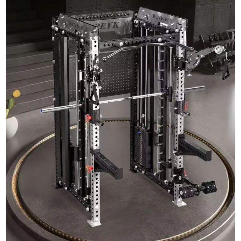 Home Gym Leg Machine - YTYIN Station de musculation multifonctionnelle Smith