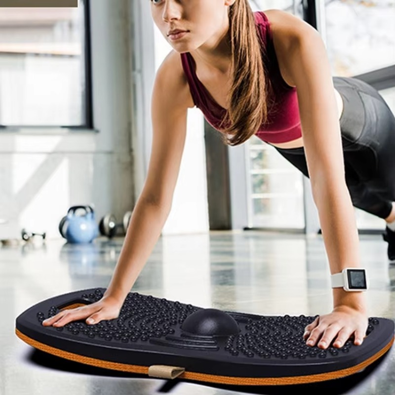 Wobble Board Balance - Tapis de bureau debout anti-fatigue, planche