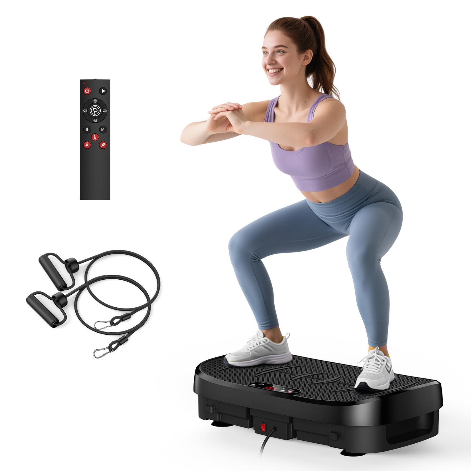 Home Gym Training Program - Plateforme vibrante pour brûler les graisses,