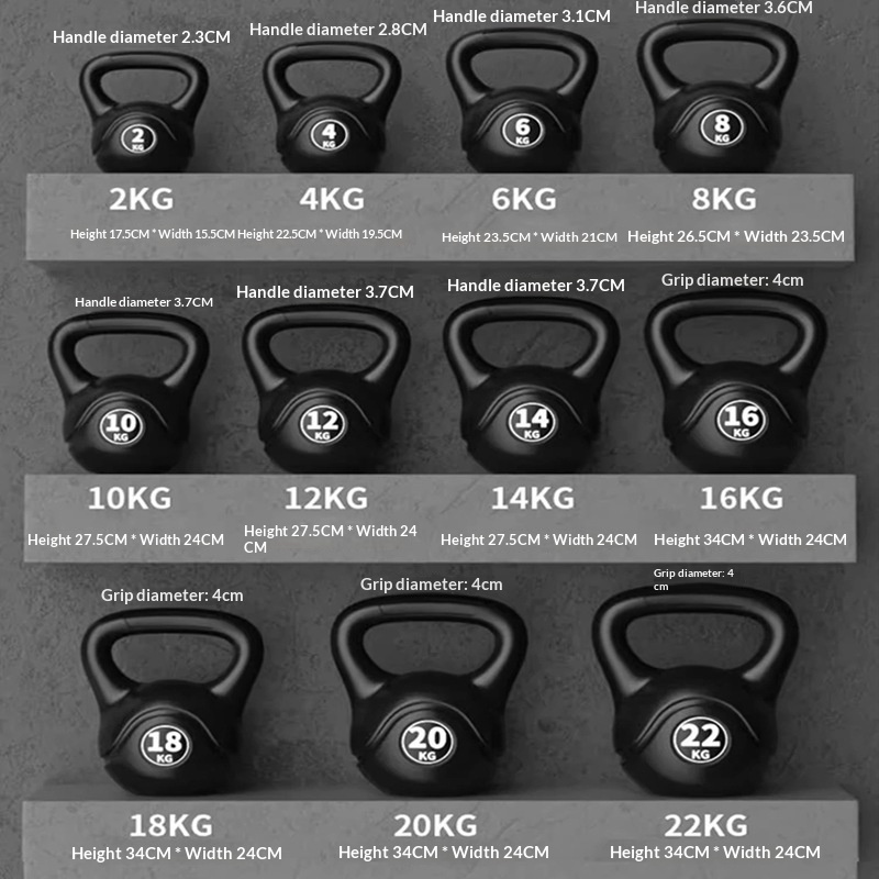 Home Gym Kettlebells - 2026 Kettlebell de fitness réglable 8