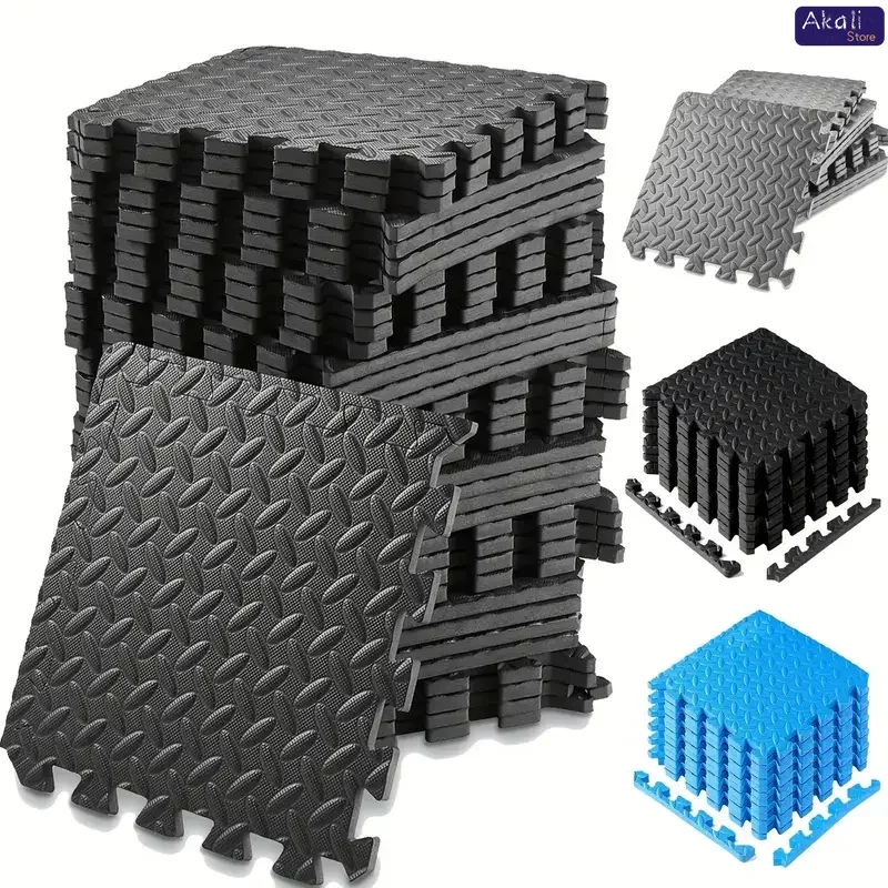 Home Gym On Carpet - Dalles de sol en mousse EVA