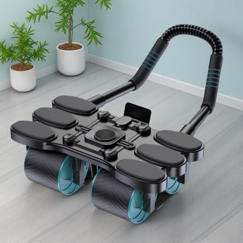 Ab Roller Wheel - Rouleau Abdominal à Quatre Roues avec