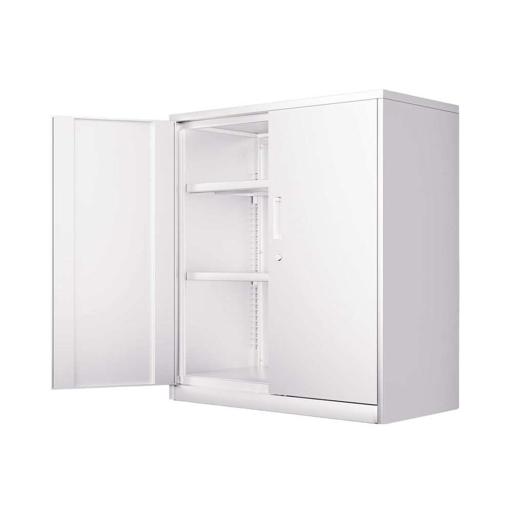 Home Gym In Garage - # Armoire de rangement métallique blanche