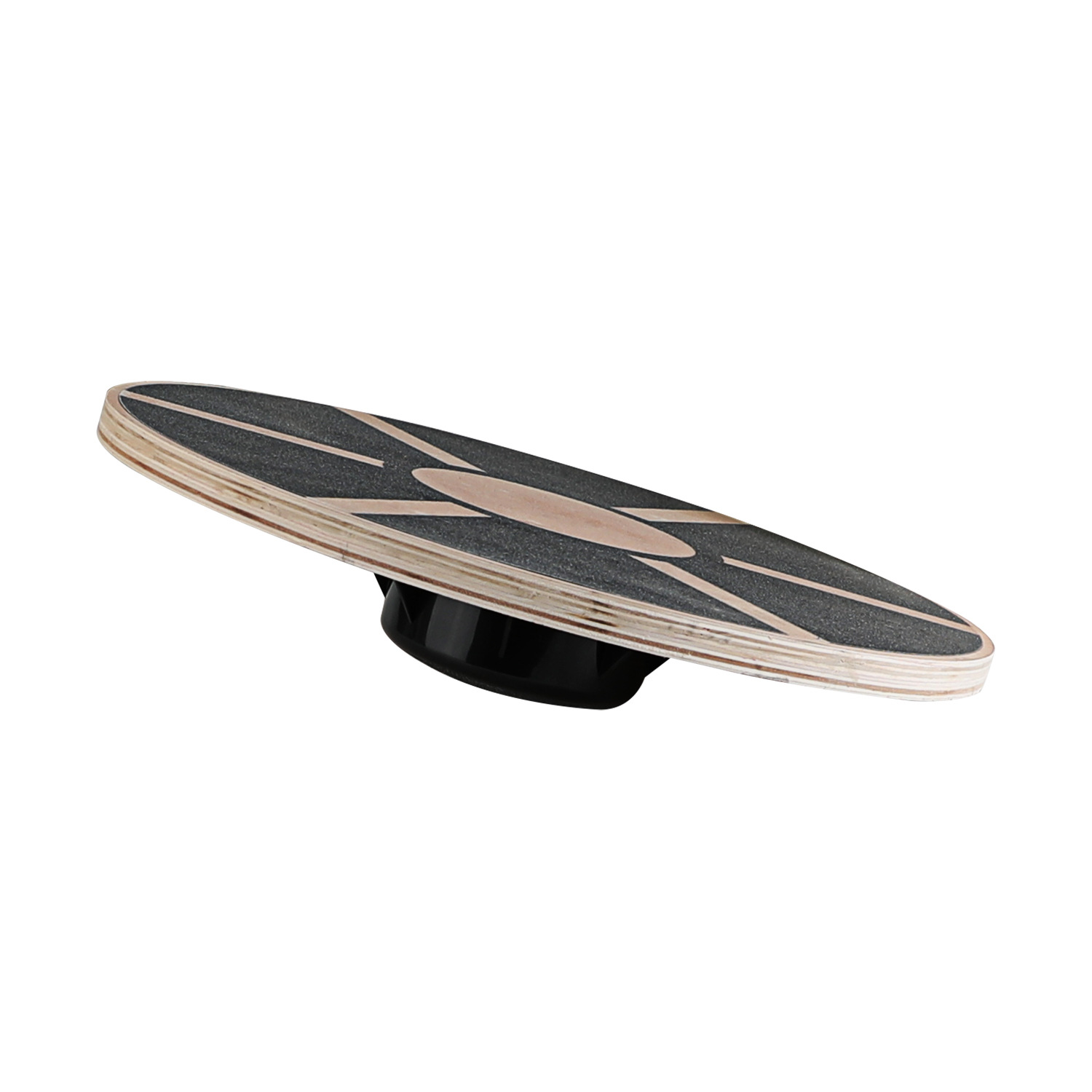 Wobble Board Balance - Planche d'équilibre ronde en bois antidérapante