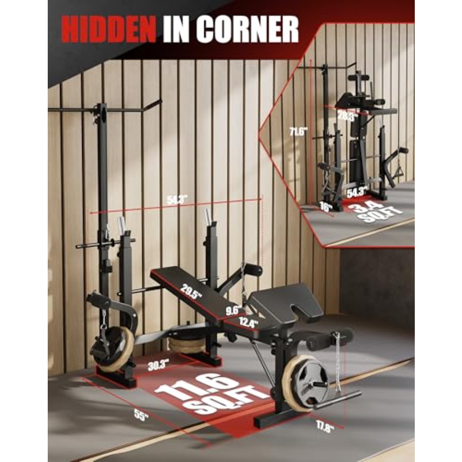 Ensemble de bancs de musculati - Preacher Curl Pad avis et prix