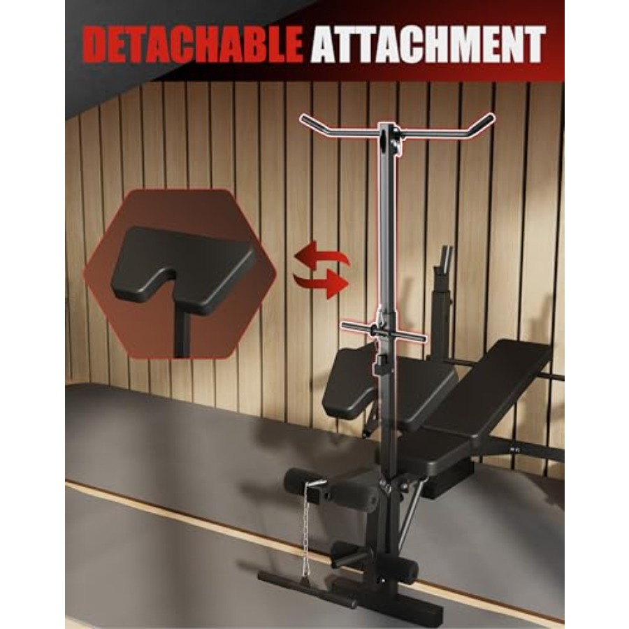 Ensemble de bancs de musculati - Preacher Curl Pad avis et prix