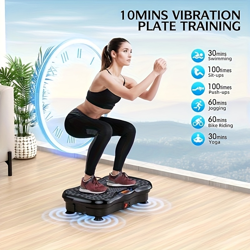 Plateforme vibrante compacte a - Home Gym Training Program avis et prix