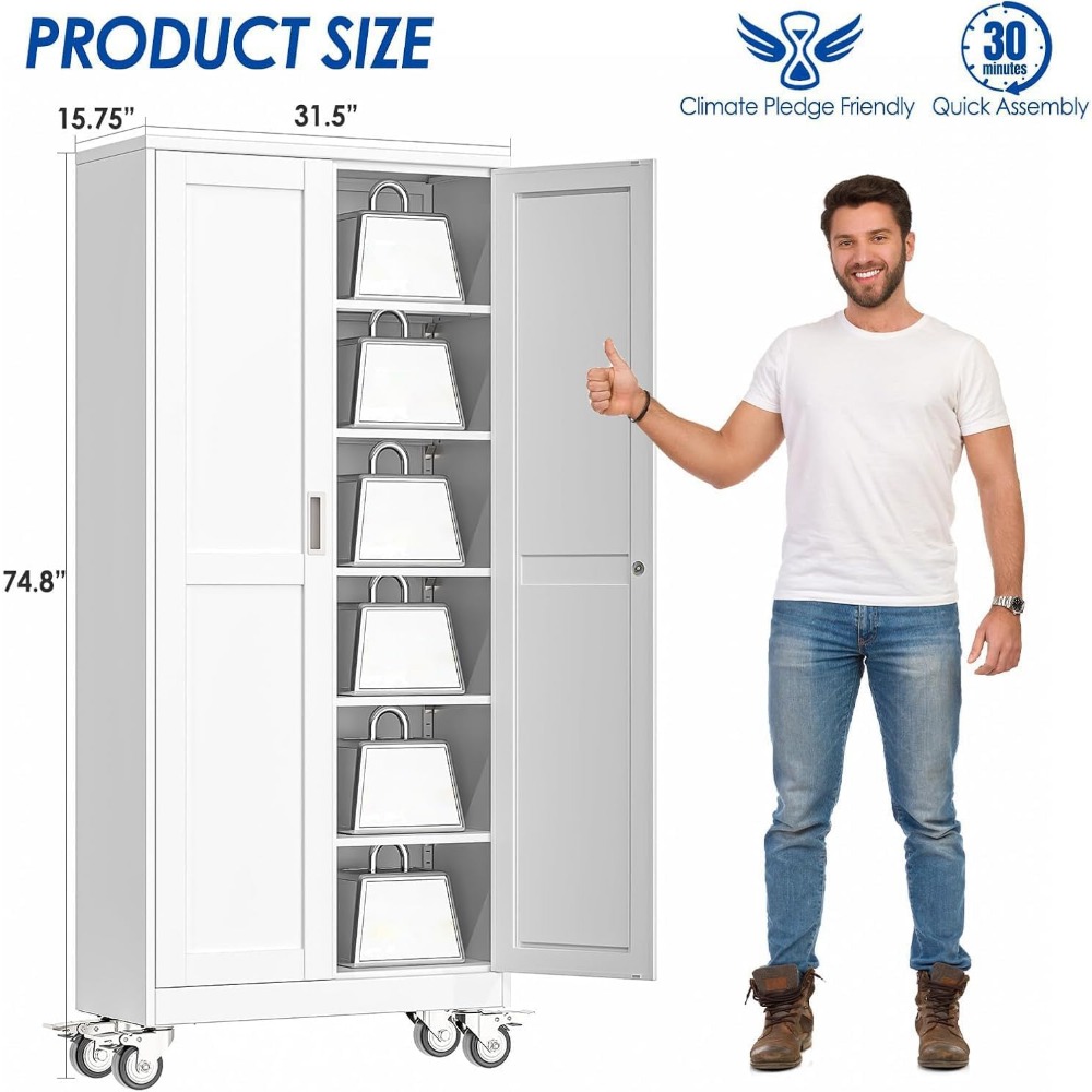 Armoire à outils en acier verr - Home Gym In Garage avis et prix