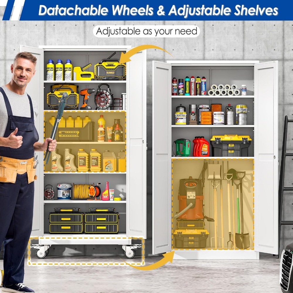 Armoire à outils en acier verr - Home Gym In Garage avis et prix