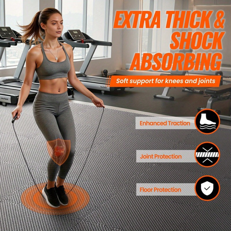 Tapis de yoga 48 pièces en mou - Home Gym In Garage avis et prix