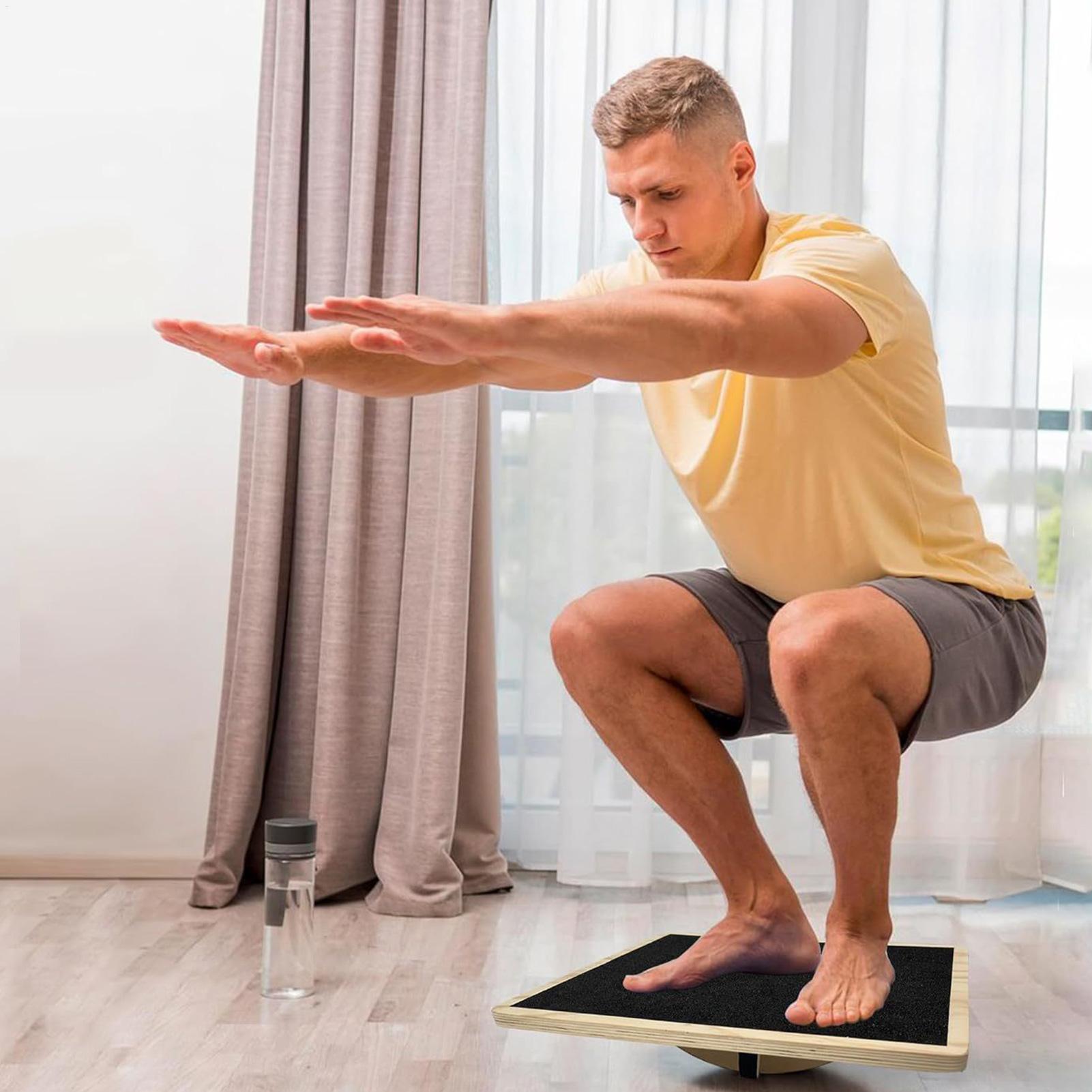Planche d'équilibre en bois an - Wobble Board Balance avis et prix