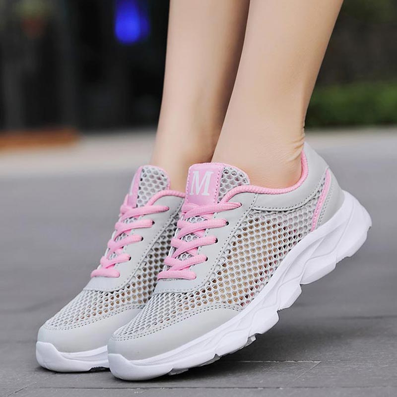 Été Respirant Sneakers Femmes  - Home Gym Yoga Room Ideas avis et prix