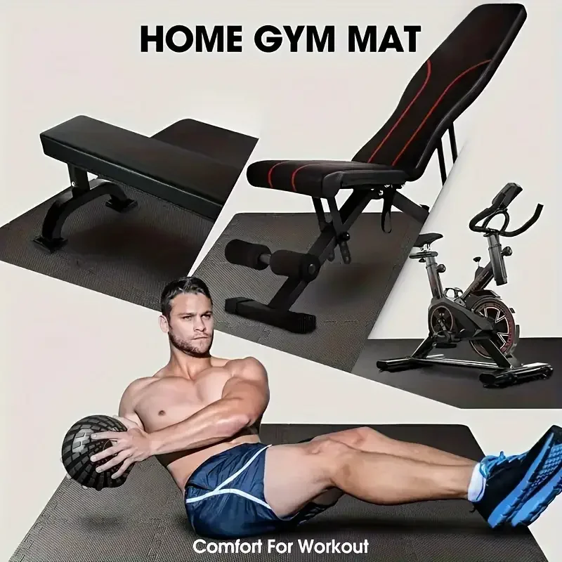 Tapis d'activité cousu en mous - Home Gym On Carpet avis et prix