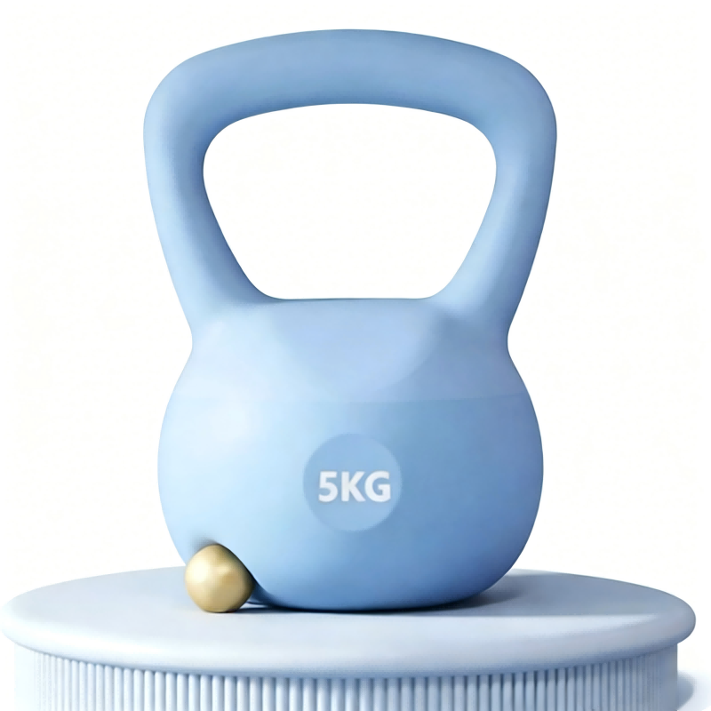 Kettlebell en PVC de 5 kg, poi - Home Gym Kettlebells avis et prix