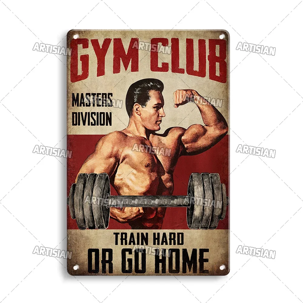 Plaque murale décorative en mé - Home Gym Decor avis et prix