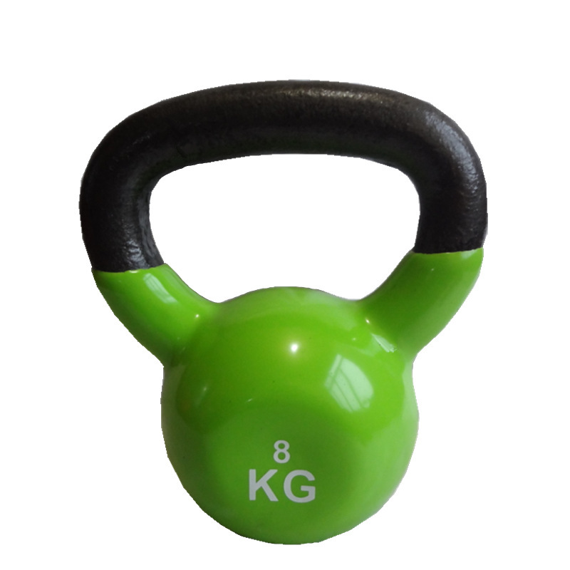 Kettlebell en vinyle avec poig - Home Gym Kettlebells avis et prix