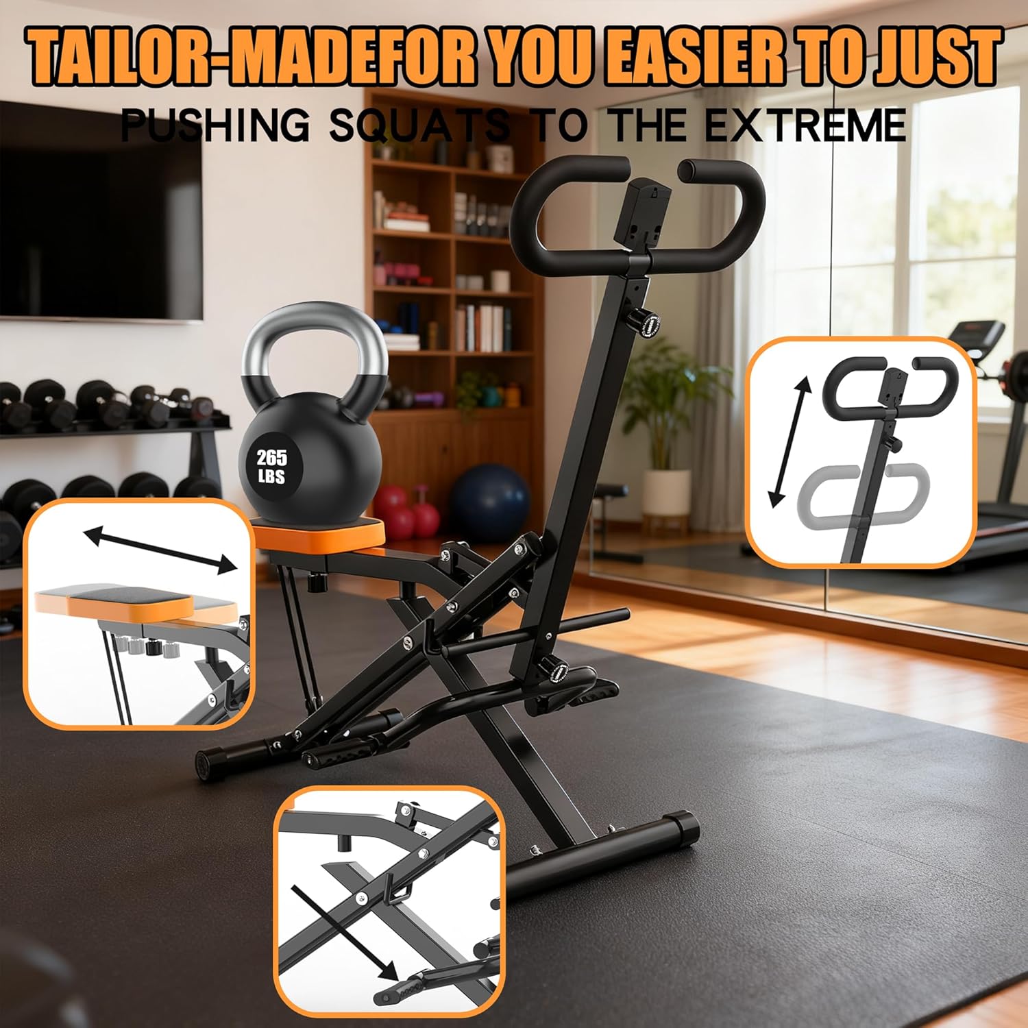 Machine à Squat pour la Maison - Home Gym Leg Machine avis et prix
