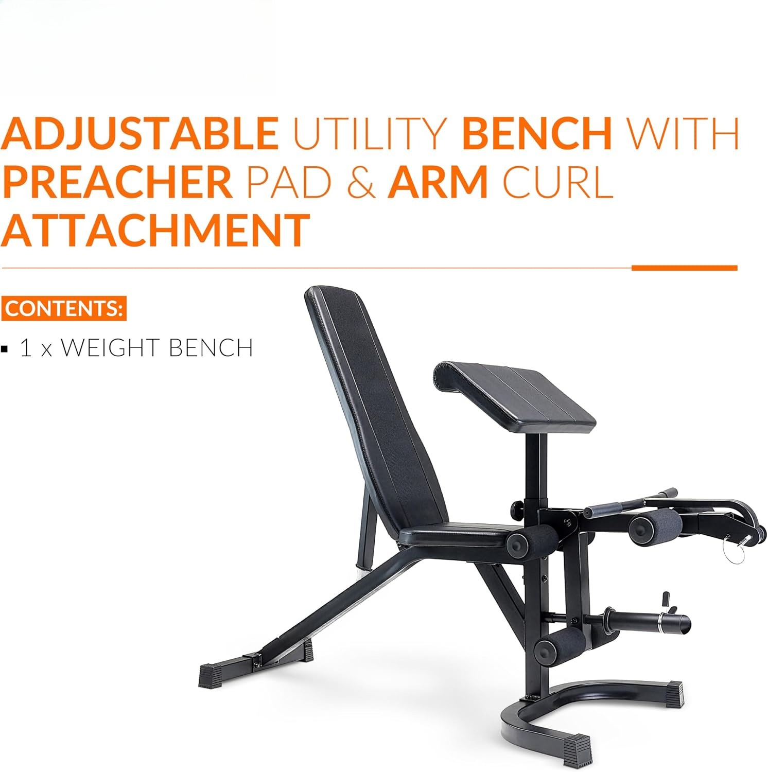 Banc de musculation réglable a - Preacher Curl Pad avis et prix