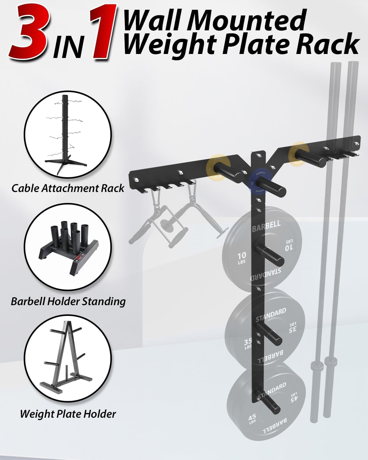 Support mural pour rangement d - Home Gym In Garage avis et prix