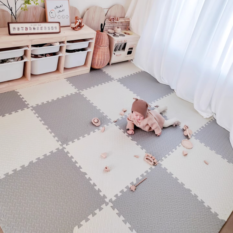 Tapis Puzzle en mousse EVA pou - Home Gym On Carpet avis et prix