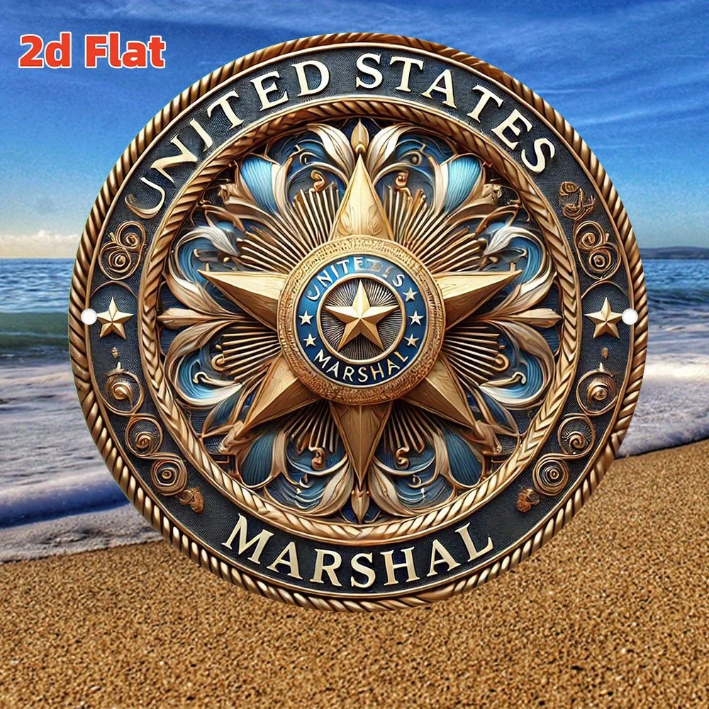 Badge de Marshal américain en  - Home Gym In Garage avis et prix