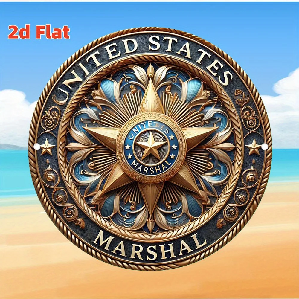 Badge de Marshal américain en  - Home Gym In Garage avis et prix