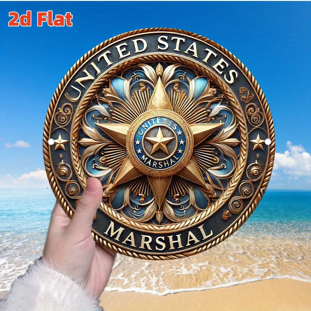 Badge de Marshal américain en  - Home Gym In Garage avis et prix