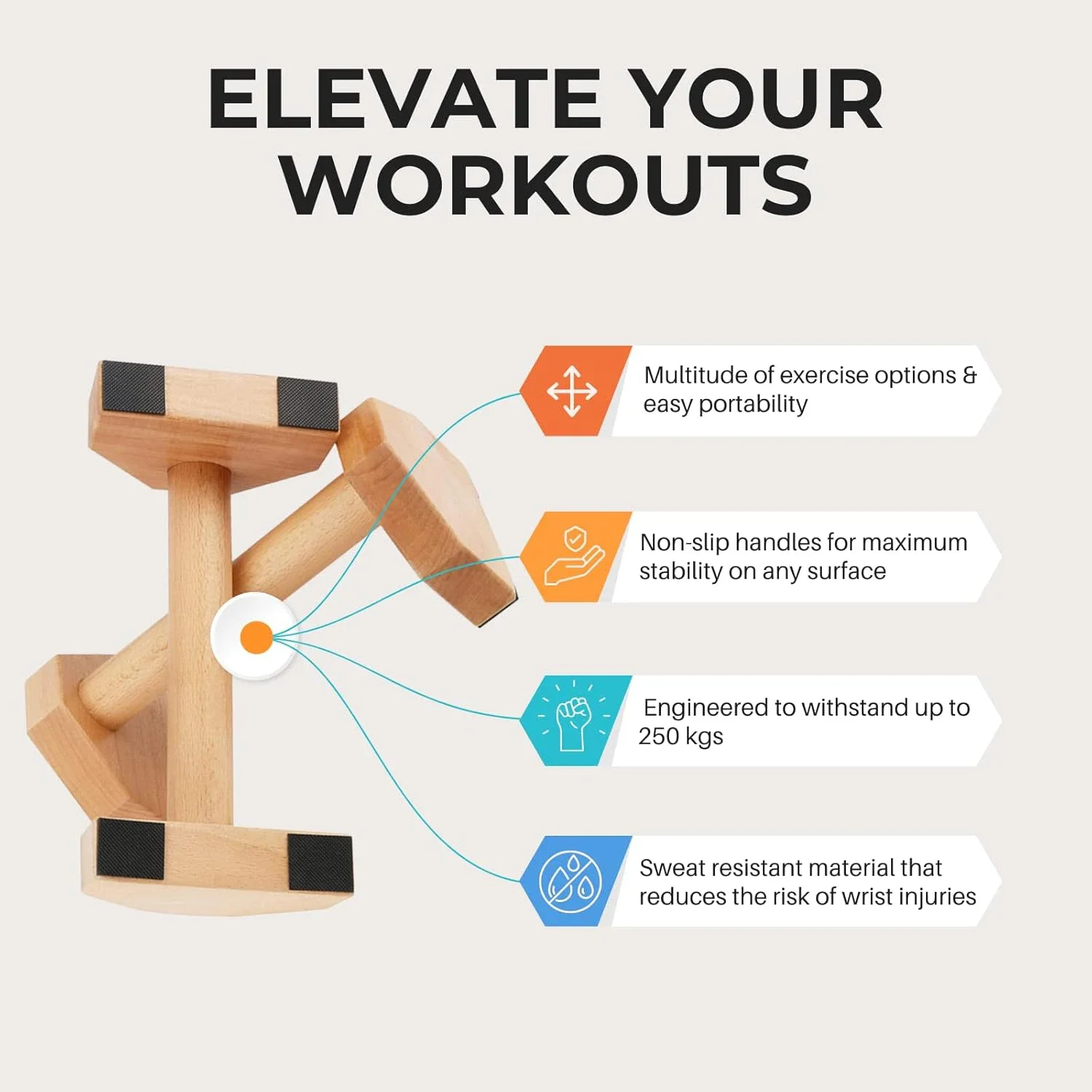 Support de pompes pour entraîn - Push Up Stand Bar avis et prix