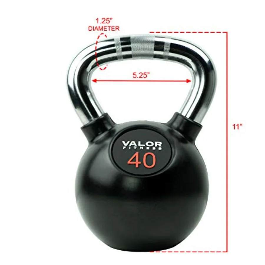 Kettlebell chromé 40 lb pour u - Home Gym Kettlebells avis et prix