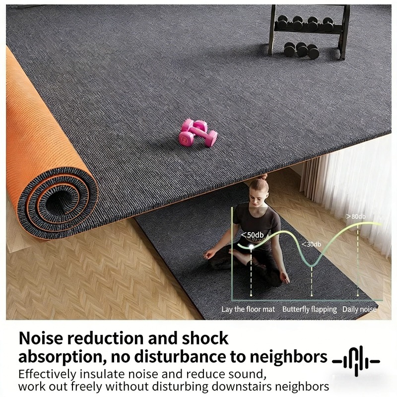 Tapis insonorisant et absorban - Home Gym On Carpet avis et prix