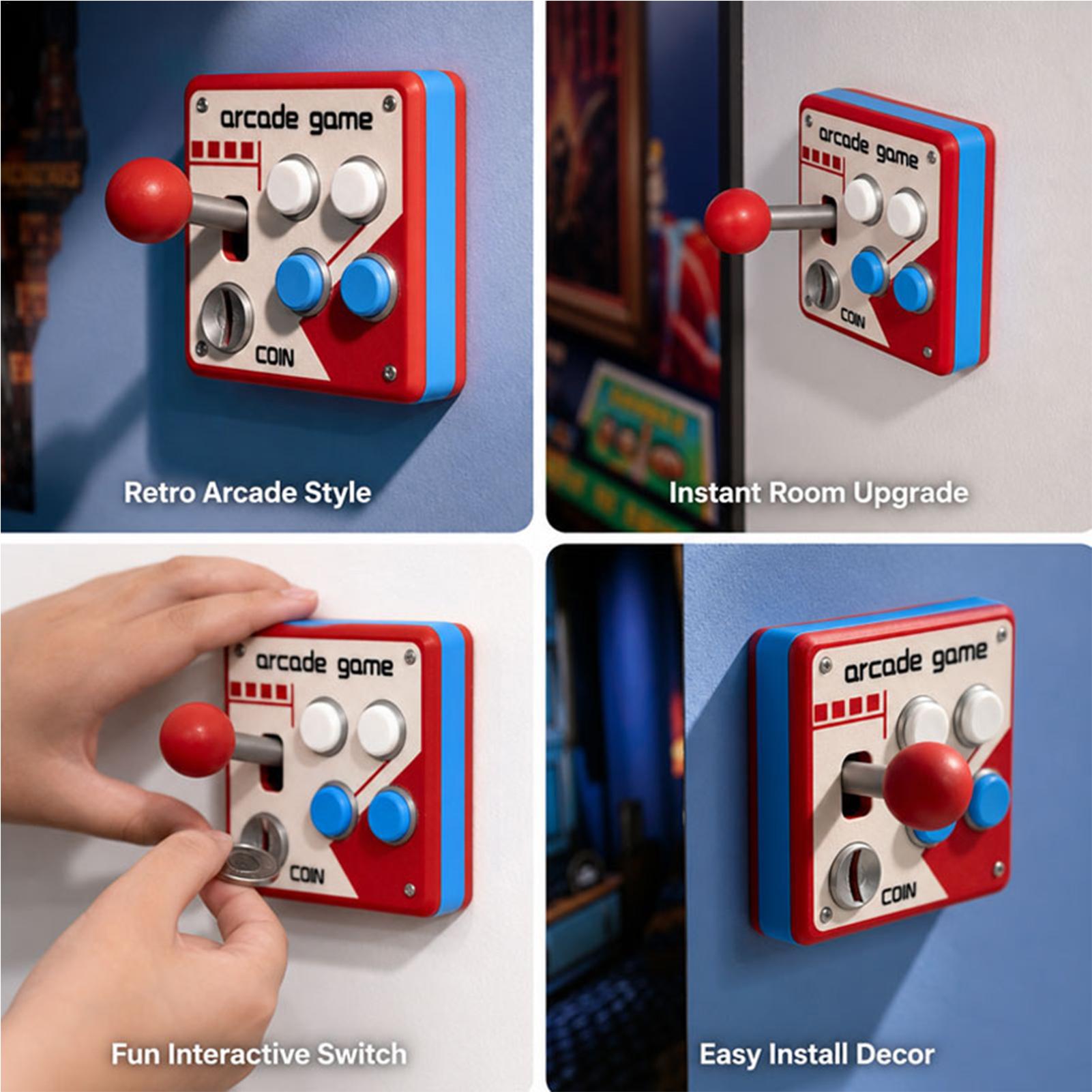 Cache-Interrupteurs Rétro Créa - Home Gym Decor avis et prix