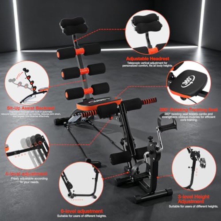 Banc d'entraînement abdominal  - Home Gym Leg Machine avis et prix