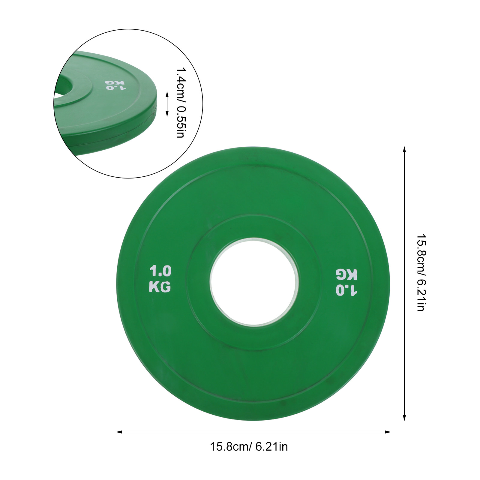 Plaques de poids en caoutchouc - Weight Plate Bumper avis et prix