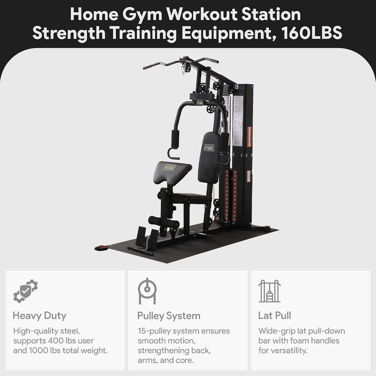 Machine de musculation multifo - Home Gym Training Program avis et prix