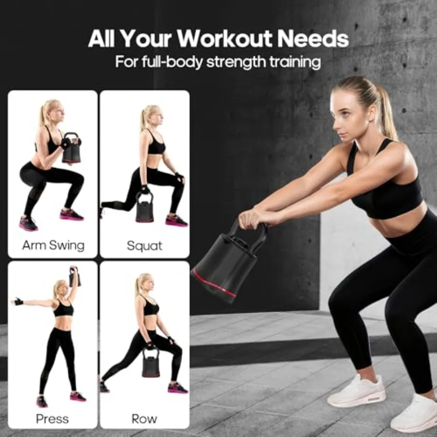 Kettlebell réglable 6-en-1 pou - Home Gym Kettlebells avis et prix