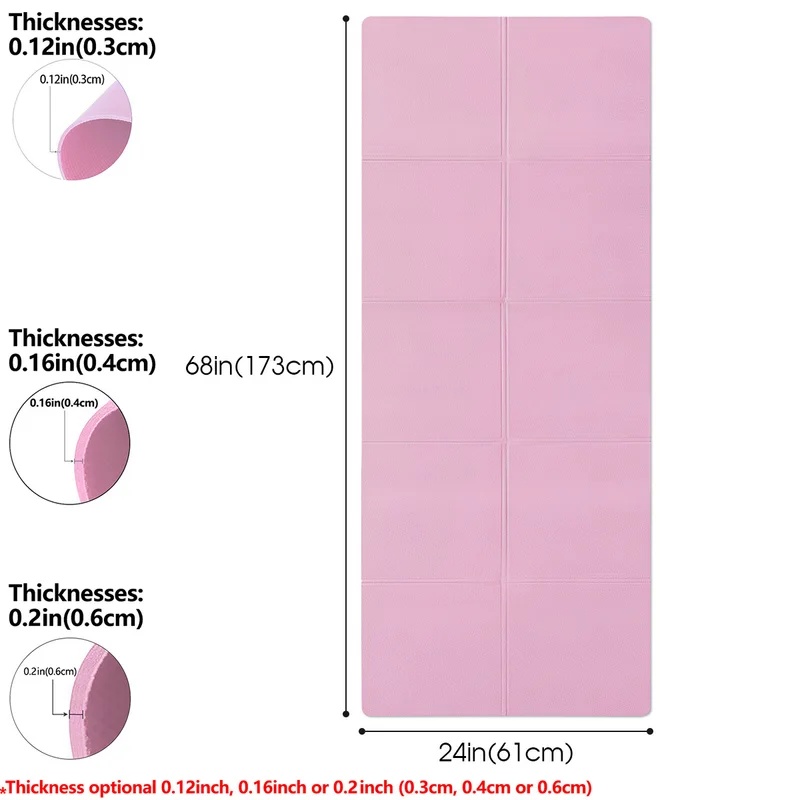 Tapis de yoga antidérapant de  - Home Gym On Carpet avis et prix