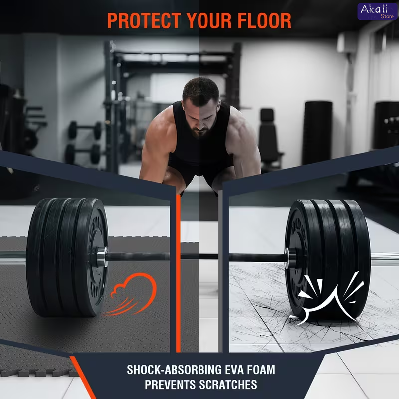 Tapis de sol de gym en mousse  - Home Gym On Carpet avis et prix