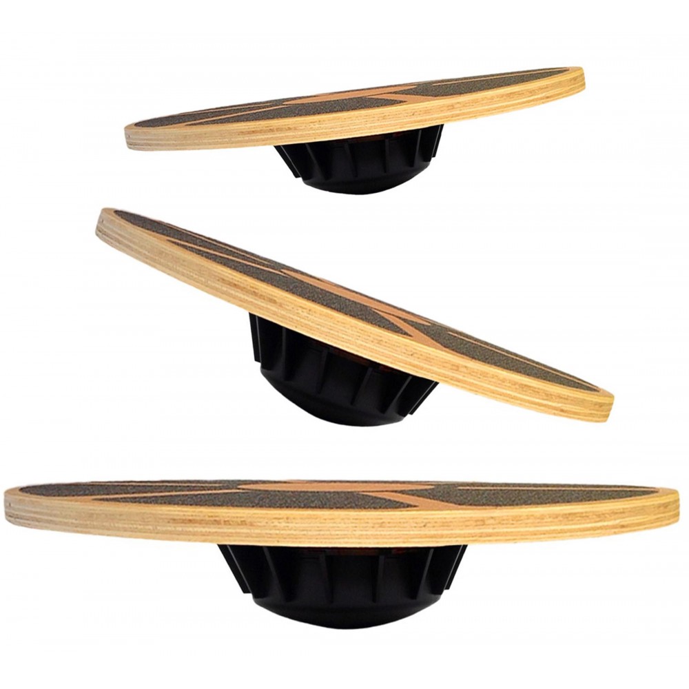 Planche d'équilibre en bois an - Wobble Board Balance avis et prix